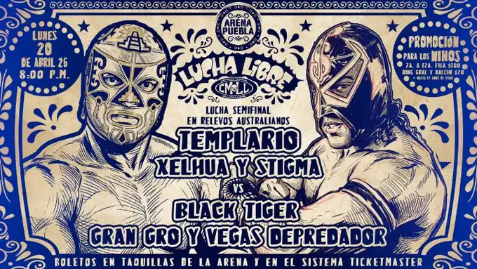 CMLL 20 abril 2026