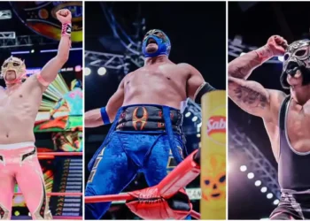 Máscara Dorada, Hechicero Y Black Tiger Disputarán El Campeonato Universal 2026 Del CMLL