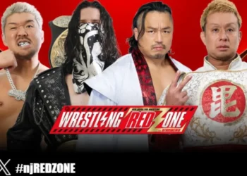 Se confirma cartelera oficial para NJPW Wrestling Redzone 2026