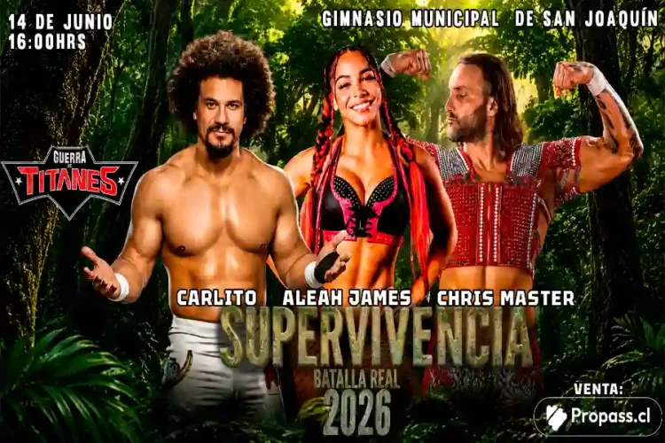 GDT: Aleah James (ex NXT UK) estará en Supervivencia 2026