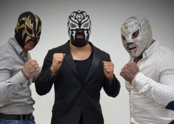Oro Jr, Brillante Jr y Diamond Van Tras Forajidos y Después Los Herederos En CMLL