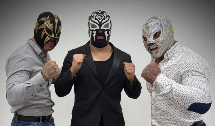 Oro Jr, Brillante Jr y Diamond Van Tras Forajidos y Después Los Herederos En CMLL