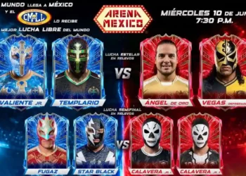 Cartelera del CMLL en Arena México del 10 de Junio de 2026