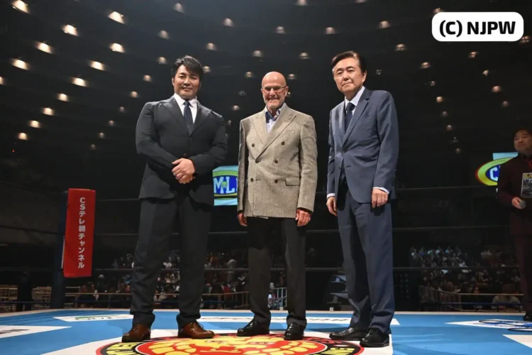 Presidentes de NJPW y del CMLL Brindan Mensaje de Unidad en Japón