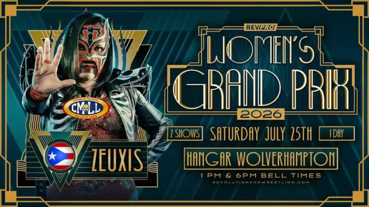 Zeuxis Representará Al CMLL En El RevPro Women’s Grand Prix 2026